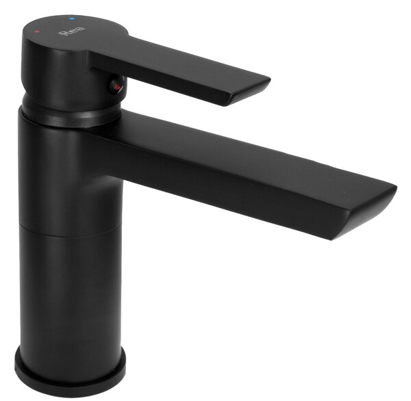 Rea Argus Black Low slavina za umivaonik