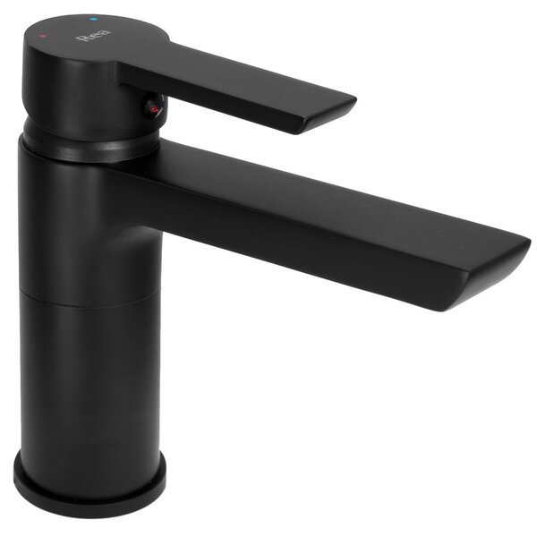 Rea Argus Black Low slavina za umivaonik