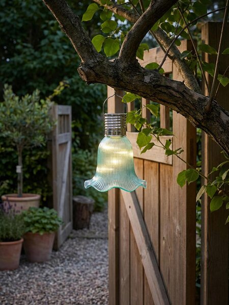 Sinsay - Solarna LED lampica s rebrastim sjenilom