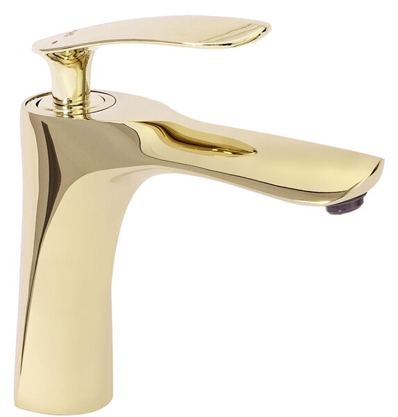 Rea Orbit Gold Low slavina za umivaonik