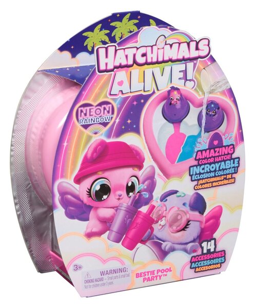 HATCHIMALS Neon Rainbow bazen srce