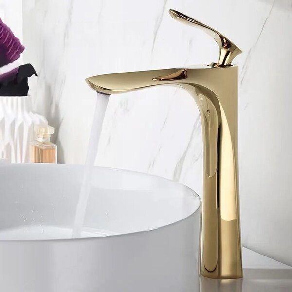 Rea Orbit Gold High miješalica za umivaonik