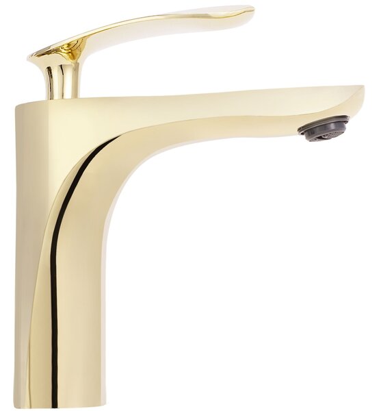 Rea Orbit Gold Low slavina za umivaonik