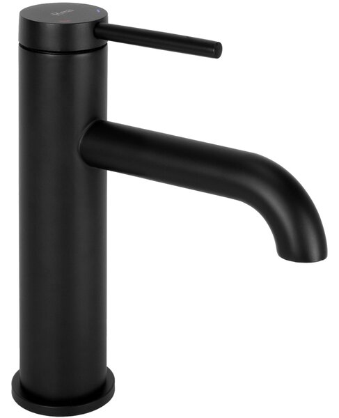 Rea Spot Black Low slavina za umivaonik