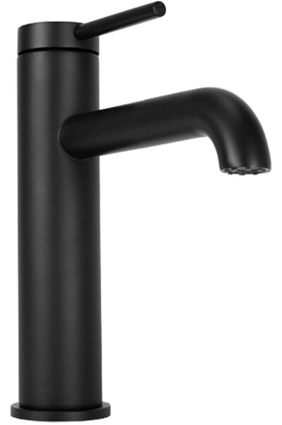 Rea Spot Black Low slavina za umivaonik