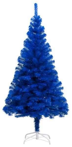 VidaXL Umjetno božićno drvce sa stalkom plavo 180 cm PVC