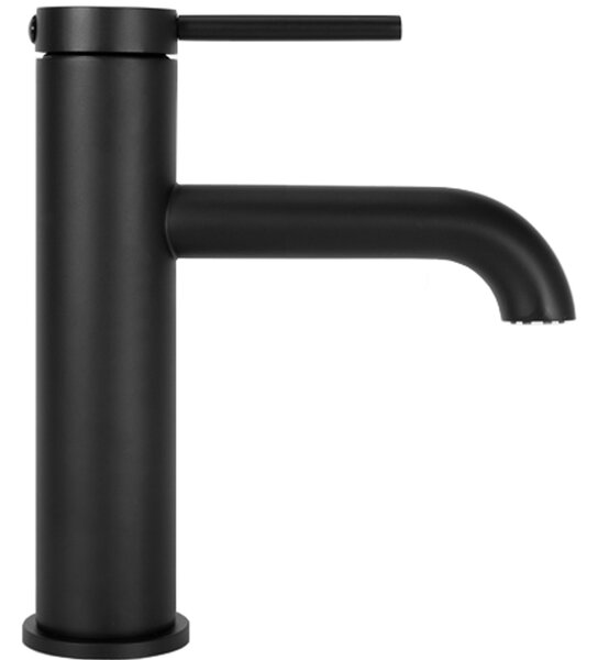 Rea Spot Black Low slavina za umivaonik