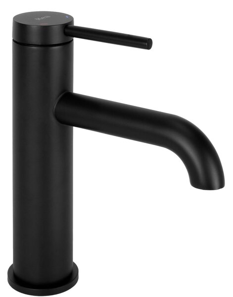 Rea Spot Black Low slavina za umivaonik