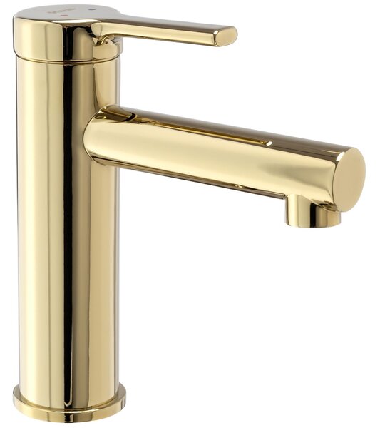 Slavina za umivaonik Rea Pixel Gold niska
