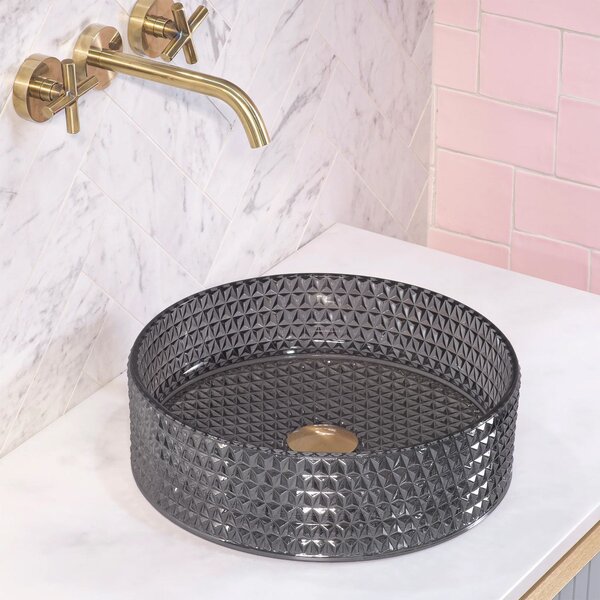 NADGRADNI UMIVAONIK Rea Cristal 35 Black