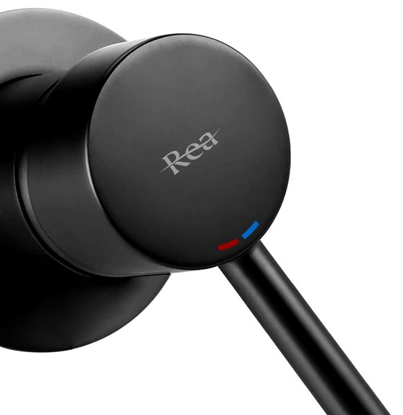 Podžbukna slavina Rea Lungo LONG Black Mat czarna matowa + BOX