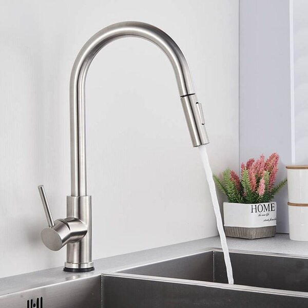 Kuhinjska slavina Rea Fresh Nickel Brush INOX