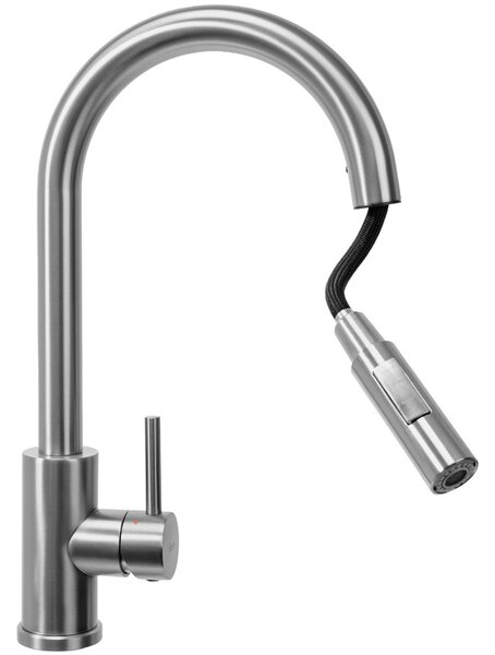 Kuhinjska slavina Rea Fresh Nickel Brush INOX