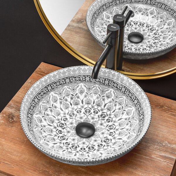 Umivaonik Rea Arte dark grey