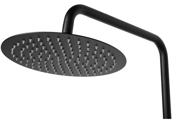 Tuš set s termostatom REA VINCENT Black