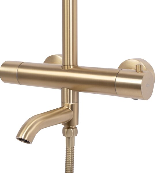Tuš set s termostatom REA Lungo Gold Brush