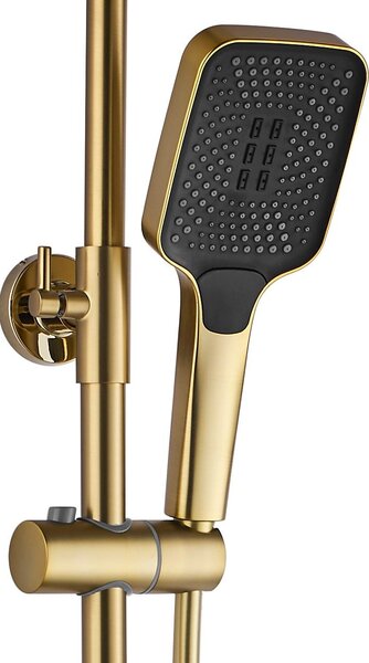 Tuš set s termostatom REA ROB Gold Brush