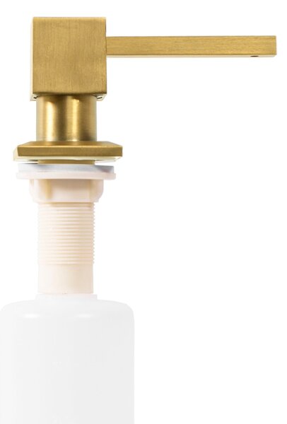 Dozator za sapun gold brush square