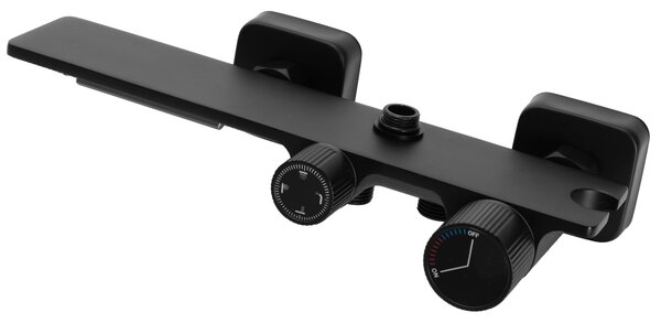 Tuš set REA HELIX Black