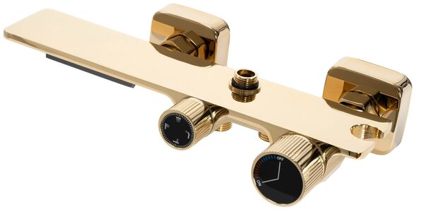 Tuš set REA HELIX Gold