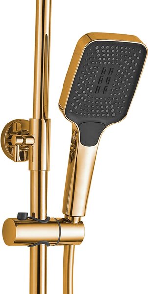 Tuš set REA HELIX Gold