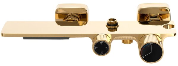 Tuš set REA HELIX Gold