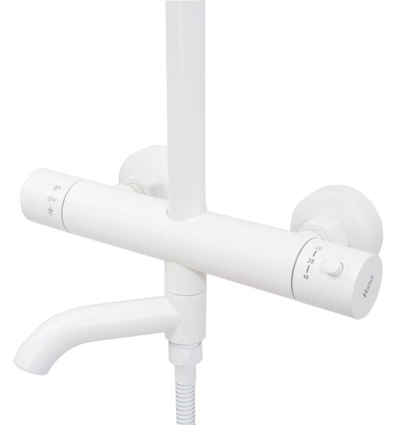 REA Lungo White s termostatom Matt