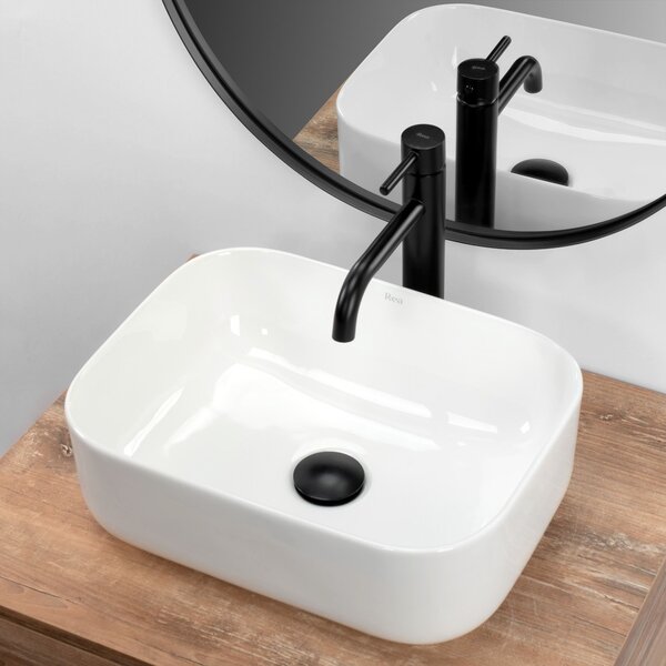 Nadgradni umivaonik Rea Demi Mini White