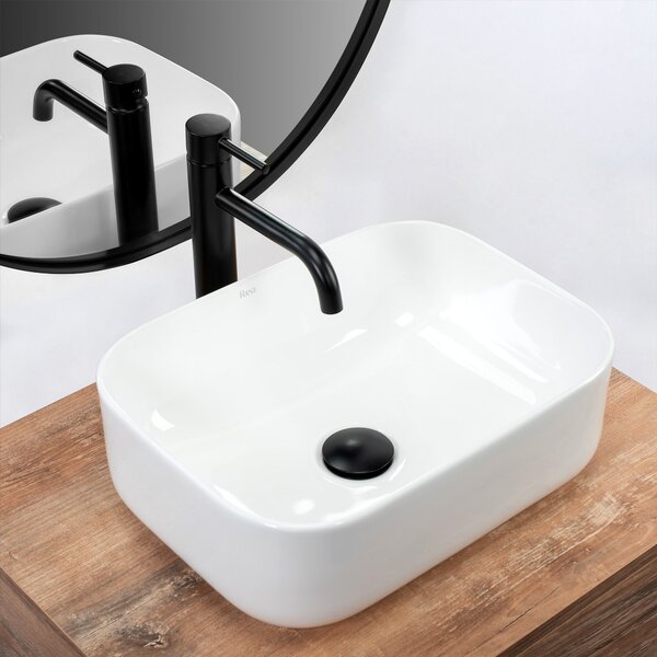Nadgradni umivaonik Rea Demi Mini White
