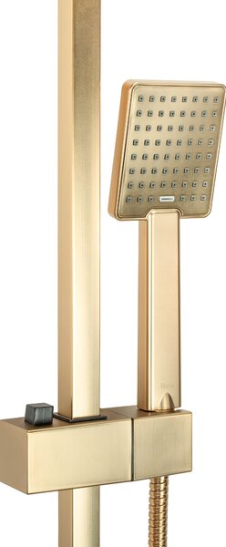 Tuš set REA JACK BRUSHED GOLD