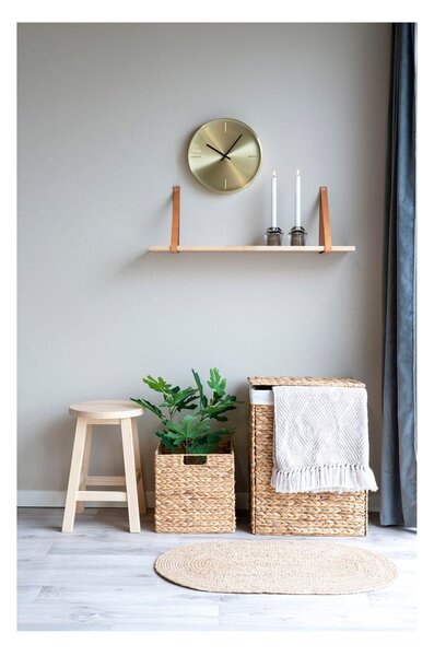 Košara za rublje od vodenog zumbula u prirodnoj boji Passo – House Nordic