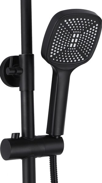 Tuš set REA STORM BLACK MATT