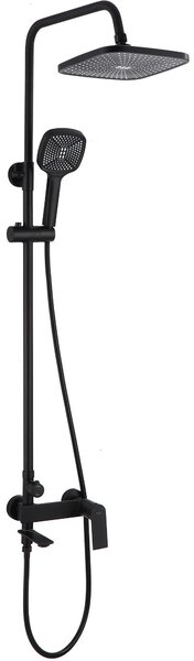 Tuš set REA STORM BLACK MATT