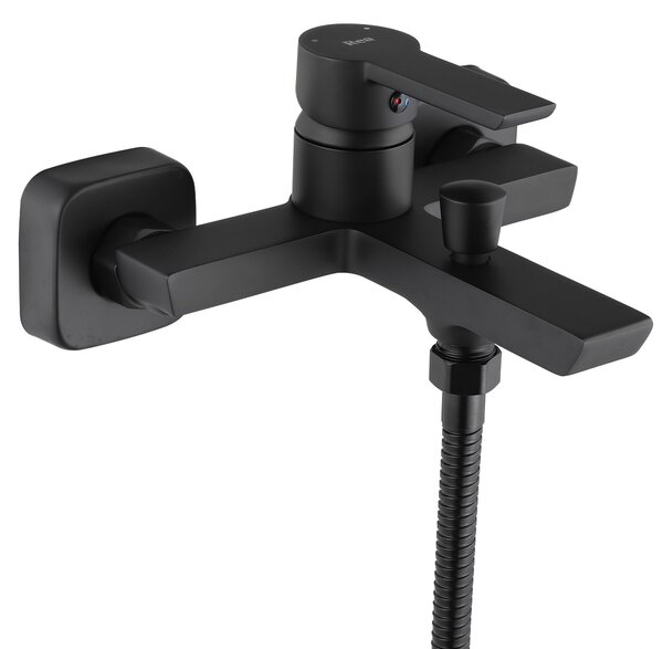 REA ARGUS BLACK MATT miješalica za kadu