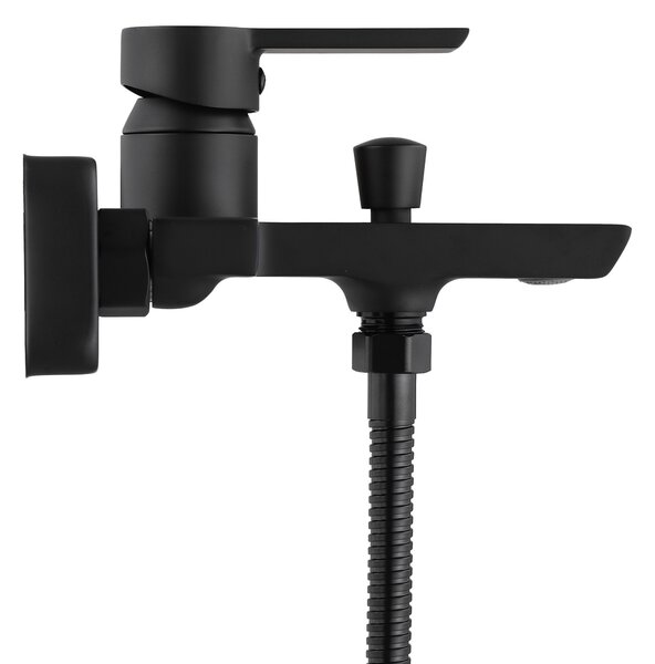 REA ARGUS BLACK MATT miješalica za kadu