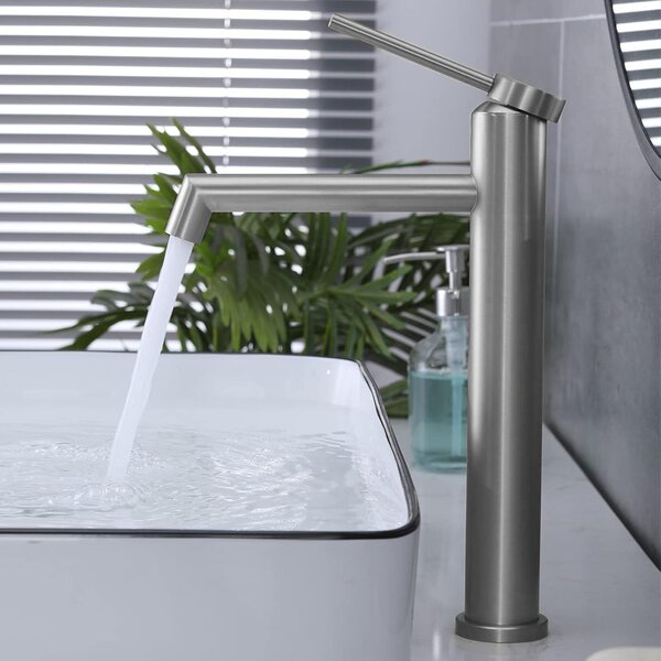 Rea Foss Nickel Brush High slavina za umivaonik