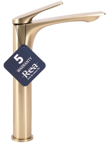 Kupaonska miješalica Rea AVALON brush gold High