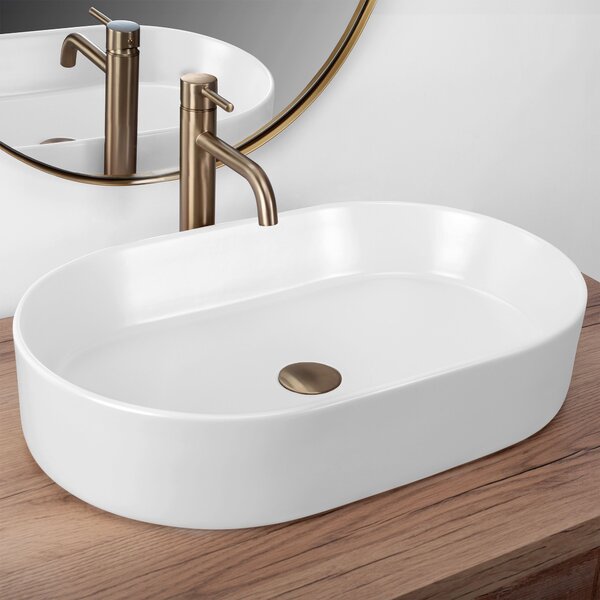 Nadgradni umivaonik Rea NADIA 60 WHITE MATT