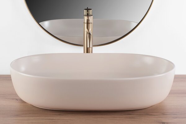 Nadgradni umivaonik Rea CLEO 61 BEIGE MATT