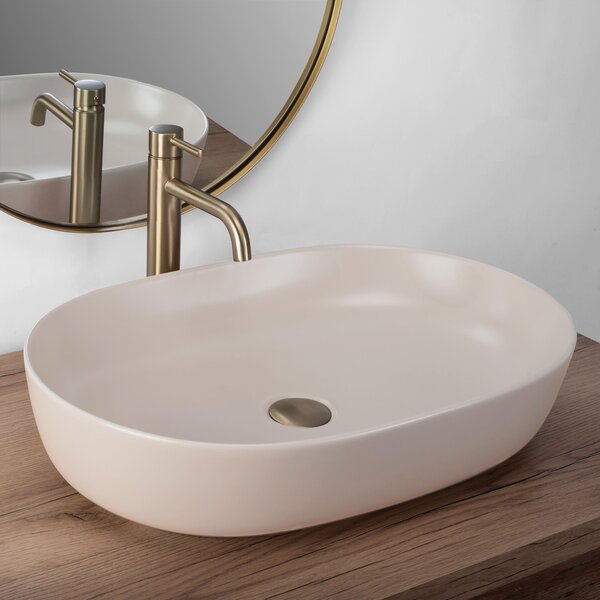 Nadgradni umivaonik Rea CLEO 61 BEIGE MATT