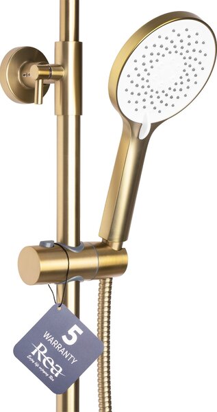 Tuš set REA AVALON GOLD BRUSH
