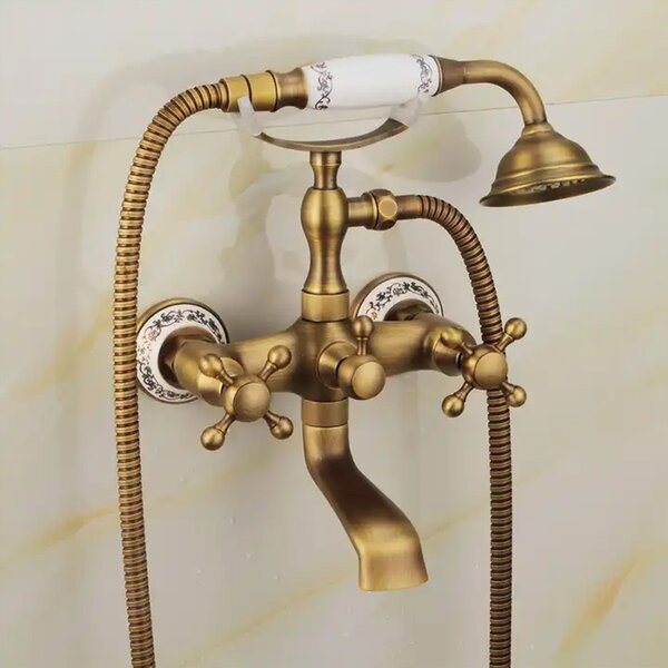 Rea miješalica za kadu Rustico Antique Gold