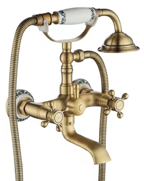 Rea miješalica za kadu Rustico Antique Gold