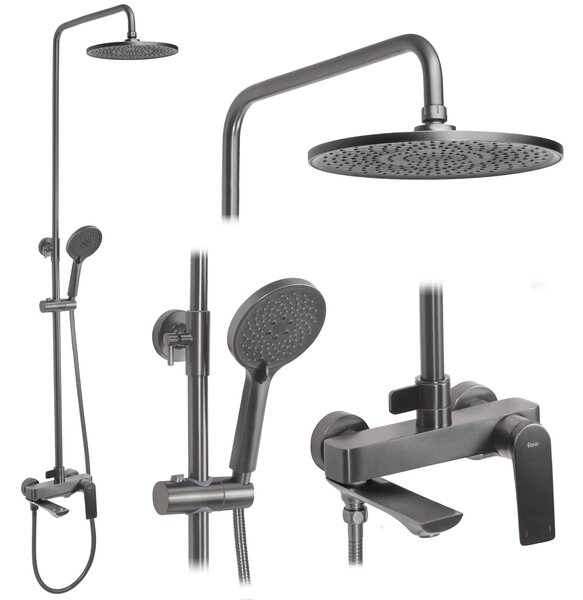 Tuš set REA AVALON Titanium