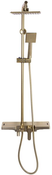 Tuš set REA Bravo Brush Gold