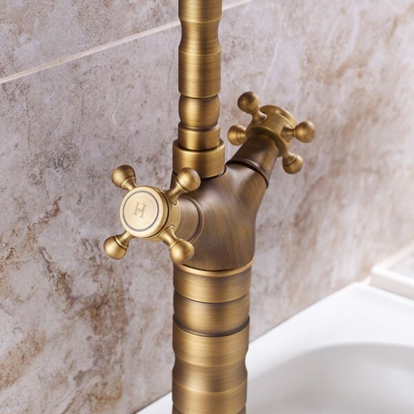 Kuhinjska slavina Kupaonska miješalica Rea Rustico antique gold