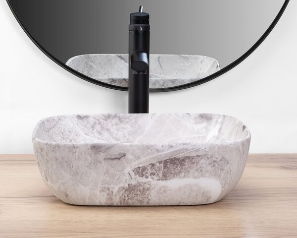 Nadgradni umivaonik Rea Belinda mini stone matt