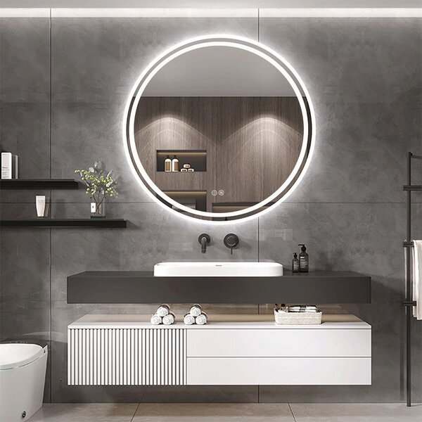 Ogledalo LED 50cm BAS