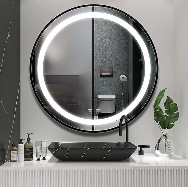 Ogledalo LED 50cm MMJ Black