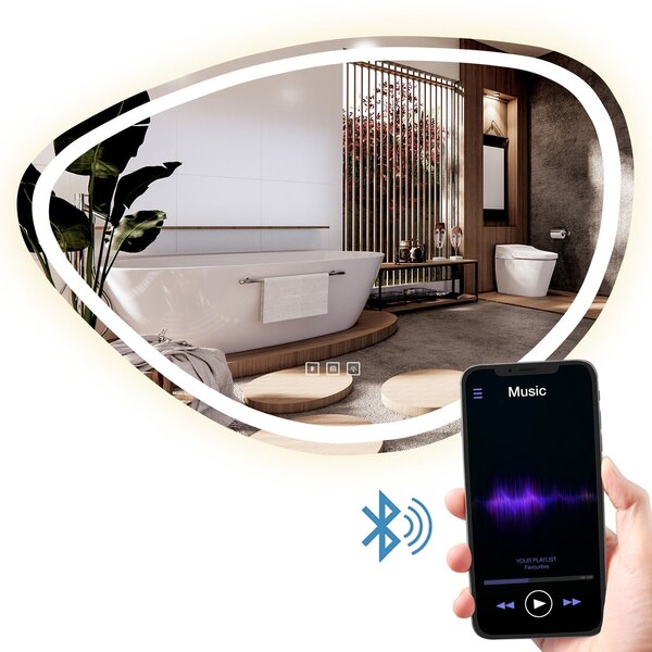 Ogledalo LED 70x100cm FOG